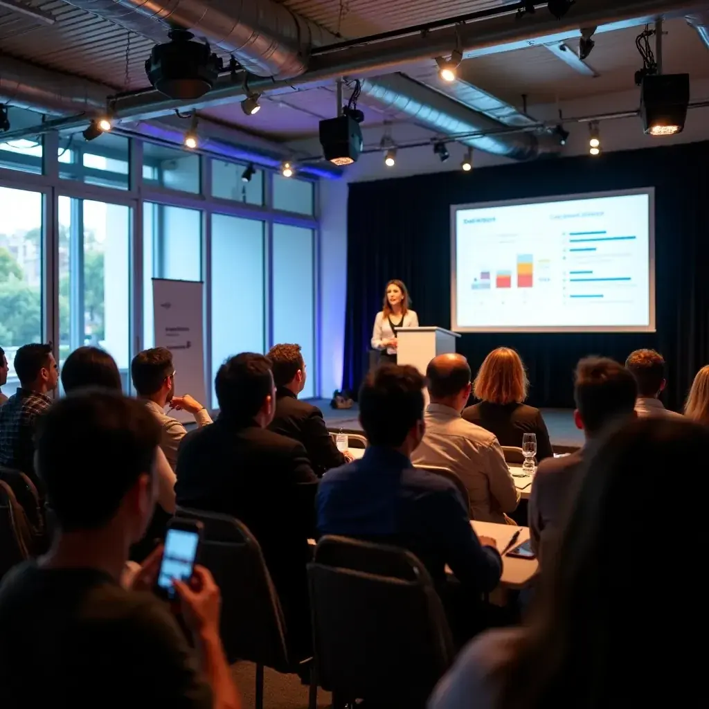 Modern office workspace